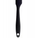 Espátula 32cm Confeiteiro Em Silicone Preto Mak Inox